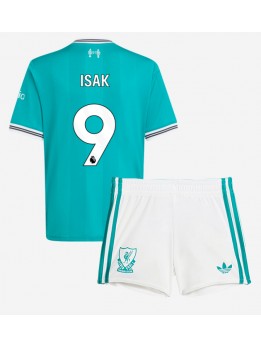 Liverpool Alexander Isak #9 Replika Tredje Kläder Barn 2025-26 Kortärmad (+ byxor)